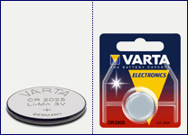 VARTA CR2025 knoflíková baterie (Lithium 1ks)