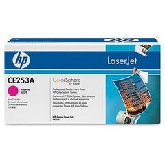 HP CE253A purpurový toner magenta 7000 stran (CLJ CP3525, CM3530)