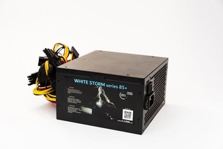1stCOOL zdroj 550W WHITE STORM 550 85+ s aktivnim PFC, ventilátor 120mm (zdroj do PC case)