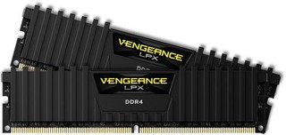 CORSAIR 16GB=2x8GB DDR4 3600MHz VENGEANCE LPX BLACK 1.35V CL18-22-22-42 XMP2.0 (16GB=kit 2ks 8GB s chladičem