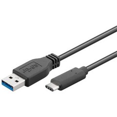 KABEL USB 3.1 konektor C/male - USB 3.0 konektor A/male, 0.5m
