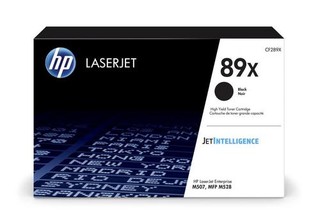 HP CF289X originální černý toner č.89X velký cca 10000str. (pro LJ M507, MFP M528, black