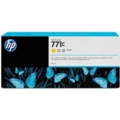 HP B6Y10A náplň č.771C žlutá cca 775ml yellow (designjet Z6200)