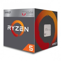 AMD cpu Ryzen 5 3400G AM4 Box s grafikou Radeon RX Vega 11 (s chladičem, 3.7GHz / 4.2GHz, 4MB cache, 65W, 4 jádro, 8 vlákno, 11 GPU), grafika, Picasso Zen+