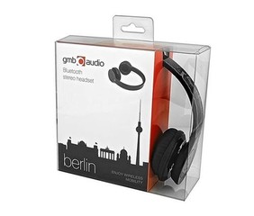 GEMBIRD sluchátka BHP-BER-W BERLIN Bluetooth stereo headset, vestavěný mikrofon bílá