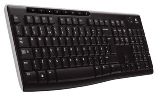 LOGITECH klávesnice K270 Wireless Keyboard, USB, CZ