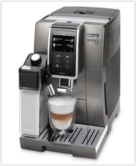 DeLONGHI Dinamica Plus ECAM 370.95.T barva kovová (plnoautomatický kávovar)