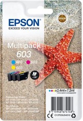 EPSON originální náplň 603 multipack, 3 barvy (azurová, purpurová, žlutá)