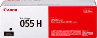 CANON 055 H originální toner černá pro LBP664Cx, LBP663Cdw, MF746Cx, MF744Cdw, MF742Cdw