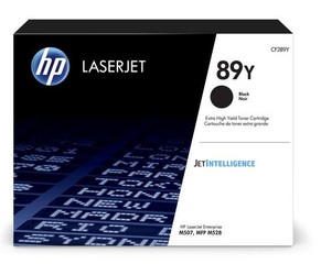 HP CF289Y originální černý toner č.89Y velký cca 20000str. (pro LJ M507, MFP M528, black