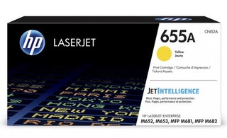 HP CF452A originální toner žlutý č.655A cca 10500 str. (yellow, HP CLJ M652, M653, M681, M682, černá, ColorSphere 3 Jetintelligence )