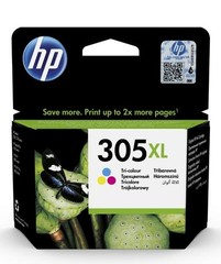 HP 3YM63AE náplň č.305XL tří-barevná velká cca 200 stran (pro DJ 2320, 2720, 4120]