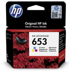 HP 3YM74AE náplň č.653 tří-barevná cca 200 stran (pro DJ 6075, 6475)