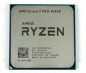 AMD cpu Ryzen 5 PRO 4650G AM4 (tray) s grafikou Radeon (bez chladiče, 3.7GHz / 4.2GHz, 4MB cache, 65W, 6 jádro, 12 vlákno, 7 GPU), integrovaná grafika, Zen2 Renoir 7nm APU