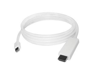 Kabel Mini DisplayPort - HDMI kabel bílý M/M 2m