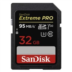 SANDISK Micro SD card Extreme Pro SDHC 32GB UHS-I 95 MB/s, U3, V30