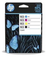 HP 6ZC73AE náplně č.903 CMYK (4pack = černá + CMY) (pro HP OfficeJet Pro 6950, 6960, 6970)