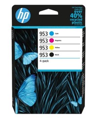 HP 6ZC69AE náplně č.953 CMYK (4pack = černá + CMY) (pro OfficeJet Pro 7720, 7740, 8210, 8710,8715, 8720,8725, 8730, 8740)