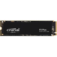 CRUCIAL P3 Plus SSD NVMe M.2 500GB PCIe (čtení max. 4700MB/s, zápis max. 1900MB/s)
