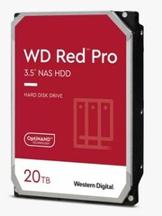 WDC WD201KFGX hdd RED PRO 20TB SATA3-6Gbps 7200rpm 512MB RAID (24x7 pro NAS) 268MB/s CMR