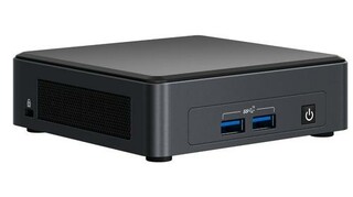 INTEL NUC 11 Pro Kit NUC11TNKv5 Tiger Canyon Mini PC i5 (výška 37mm, 1x M.2 2280) i5-1145G7, DDR4, USB3.0, LAN, WiFi, IrisXe, M.2, HDMI+DPort