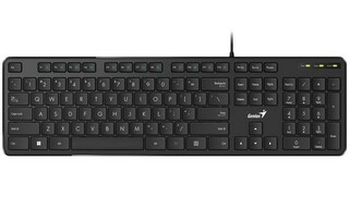 GENIUS klávesnice Slimstar M200 drátová, USB, CZ+SK layout, černá
