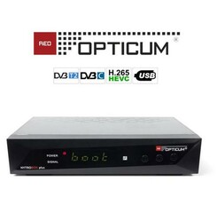 OPTICUM NYTRO box PLUS DVB-T2 H.265 set-top-box (digital DVB-T2 HEVC H.265 přijímač) USB, SCART, RJ45, HDMI, set-top-box