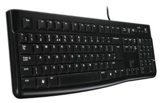 LOGITECH klávesnice K120, CZ - USB černá, velké F-klávesy