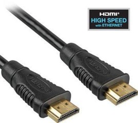KABEL propojovací HDMI M - HDMI M, 3.0m, dual shielded+ethernet, standard 1.4 HQ