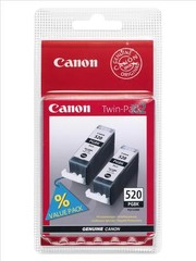 CANON PGI-520Bk TWIN pack náplň černá (2ks v balení) (2x PGI520BK)