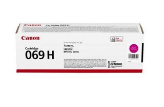 CANON CRG 069 H originální toner magenta pro LBP673Cdw, MF754Cdw a MF752Cdw.