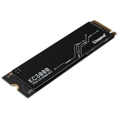 KINGSTON KC3000 SSD NVMe M.2 1TB PCIe (čtení max. 7000MB/s, zápis max. 6000MB/s)