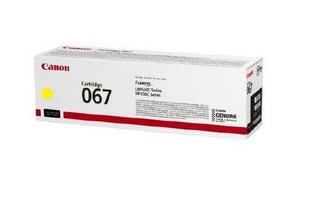 CANON CRG 067 originální toner yellow pro LBP631Cdw, LBP633Cdw, MF651Cw, MF655Cdw, a MF657Cdw.