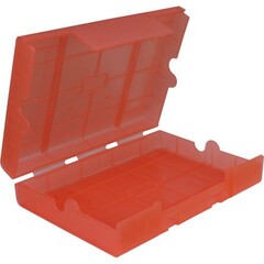 INTER-TECH ochranný plastový box pro 1x 3.5