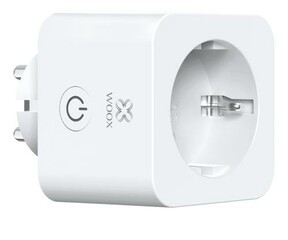 WOOX R6113-4pack smart plug, chytrá zásuvka DE/Schuko (bez kolíku, 4ks v balení), WiFi 16A, s měřením, kompatibilní s Tuya