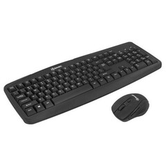 TELLUR klávesnice bezdrátová Wireless, SET (myš + klávesice ) , černý