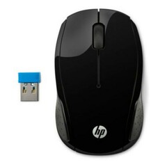 HP myš HP 200 bezdrátová černá (rozbalená) (HP Wireless Mouse 200 black)