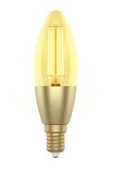 WOOX R5141, designová smart žárovka E14 230V, WiFi, svíčka C37, 470lm, kompatibilní s Tuya