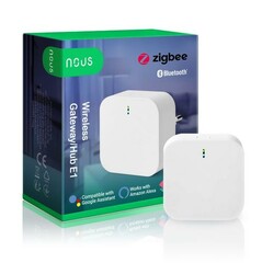 NOUS E1 Smart Wireless Gateway, ZigBee/WiFi, Smart brána, kompatibilní s Tuya