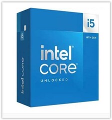 INTEL cpu CORE i5-14600K socket1700 Raptor Lake BOX 125W/181W 14.generace (bez chladiče, od 2.6GHz do 5.3GHz, 14x jádro, 20x vlákno, 24MB cache, pro DDR4 do 3200, pro DDR5 do 5600), grafika, virtualizace