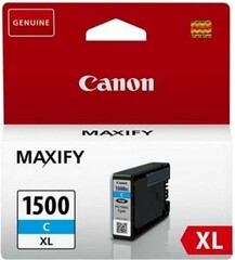 CANON PGI-1500XLC originální náplň azurová cyan