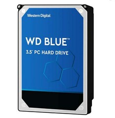 WDC WD60EZAX hdd 6TB SATA3-6Gbps 5400rpm 256MB WD Blue 180MB/s CMR