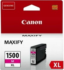 CANON PGI-1500XLM originálná náplň purpurová magenta