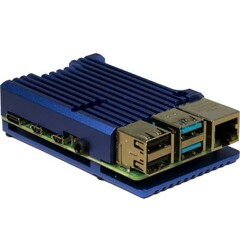 INTER-TECH case ODS-721 pro Raspberry Pi 4 B, modrá