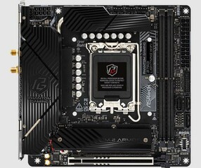 ASROCK B760I LIGHTNING WIFI (intel 1700 14+12+13gen, 2xDDR5 8600MHz, 3xSATA3, 2x M.2, HDMI+DPort, 1xGLAN, mini-ITX)