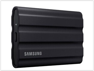 SAMSUNG T7 SHIELD externí ssd 4TB USB3.2 Gen2 (černý)