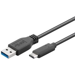 KABEL USB 3.1 konektor C/male - USB 3.0 konektor A/male, 2.0m (z USB na USB-C)