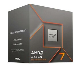 AMD cpu Ryzen 7 8700F AM5 Box (s chladičem, 4.1GHz / 5.0GHz, 8+16MB cache, 65W, 8x jádro, 16x vlákno, bez grafiky)