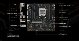 ASUS mb TUF GAMING A620M-PLUS (soc.AM5 A620 DDR5 mATX M.2 HDMI DP)