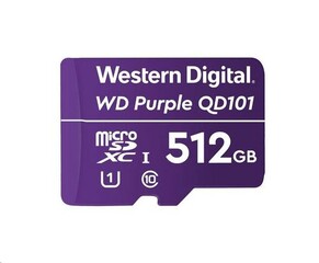 WD Ultra Micro SD card SDXC 512GB Purple WDD512G1P0C Class 10 (R:100/W:60 MB/s)